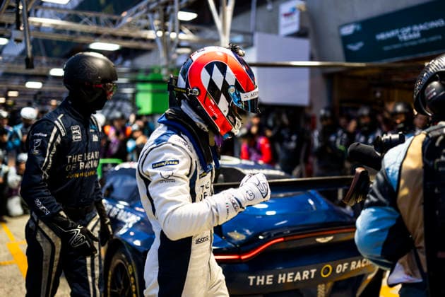 24 HEURES DU MANS 2026 - FREE PRACTICE AND QUALIFIYING SESSION DRUDI Mattia (ita), Heart of Racing Team, Aston Martin Vantage AMR LMGT3 27, LM GT3, portrait during the Free Practice and Qualifying session of the 24 Hours of Le Mans 2026, 3rd round of the 2026 FIA World Endurance Championship, from June 10 to 11, 2026 on the Circuit des 24 Heures du Mans in Le Mans, France - Le MansFrance  Copyright: xCharlyxLopezx