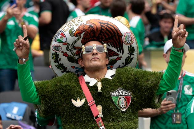 FIFA World Cup, WM, Weltmeisterschaft, Fussball 2026 - Group A - Mexico vs South Africa Fans of Mexico cheer before the opening match of the FIFA World Cup 2026 between Mexico and South Africa in Mexico City, Mexico, 11 June 2026. Mexico City Mexico  Copyright: xJOSExMENDEZx