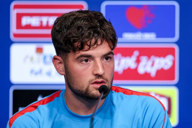Football, FIFA World Cup 2026, Croatia national team, Training and press conference