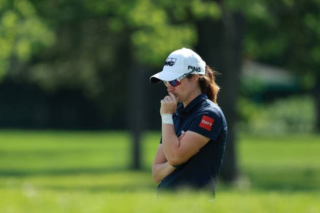 Dow Championship MIDLAND, MICHIGAN - JUNE 11: Leona Maguire of Ireland waits on the third green during the first round of the Dow Championship at Midland Country Club in Midland, Michigan, USA on Thursday, June 11, 2026. Midland Michigan United States  Copyright: xJorgexLemusx originalFilename:lemus-dowchamp260611_npQ0S.jpg