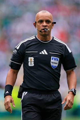 FIFA WORLD CUP 2026 FIFA WORLD CUP 2026 MEXICO VS SOUTH AFRICA 11062026 MEXICO CITY, MEXICO Action photo of main referee Wilton Sampaio of Brazil, during the opening game of the FIFA World Cup 2026, held at the Estadio Ciudad de MÃ xico of Mexico City Action photo of main referee Wilton Sampaio of Brazil, during the opening game of the FIFA World Cup 2026, held at the Estadio Ciudad de MÃ xico of Mexico City PHOTO BY IMAGENSHOP AGENCIA FOTOGRAFICA MEXICO CITY MEXICO CITY MEXICO CITY MEXICO Copyright: xJorgexReyesx
