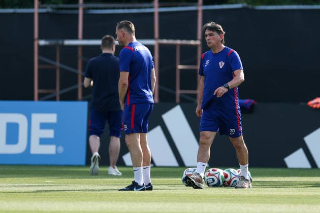 Croatia Training And press conference, PK, Pressekonferenz - FIFA World Cup, WM, Weltmeisterschaft, Fussball 2026 Head Coach of Croatia Zlatko Dalic during the training session of Croatian national football team at training centre at Episcopal High School on June 11, 2026 in Alexandria, Virginia.  IgorxKralj PIXSELL