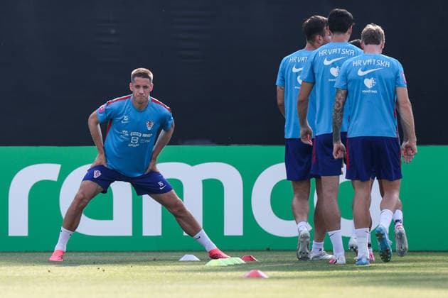 Croatia Training And press conference, PK, Pressekonferenz - FIFA World Cup, WM, Weltmeisterschaft, Fussball 2026 Mario Pasalic of Croatia during the training session of Croatian national football team at training centre at Episcopal High School on June 11, 2026 in Alexandria, Virginia.  IgorxKralj PIXSELL