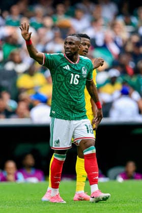FIFA WORLD CUP 2026 FIFA WORLD CUP 2026 MEXICO VS SOUTH AFRICA 11062026 MEXICO CITY, MEXICO Action photo of Julian Quinones 16 of Mexico, during the opening game of the FIFA World Cup 2026, held at the Estadio Ciudad de Mexico of Mexico City Action photo of Julian Quinones 16 of Mexico, during the opening game of the FIFA World Cup 2026, held at the Estadio Ciudad de Mexico City of Mexico City PHOTO BY IMAGENSHOP AGENCIA FOTOGRAFICA MEXICO CITY MEXICO CITY MEXICO CITY MEXICO Copyright: xJorgexReyesx