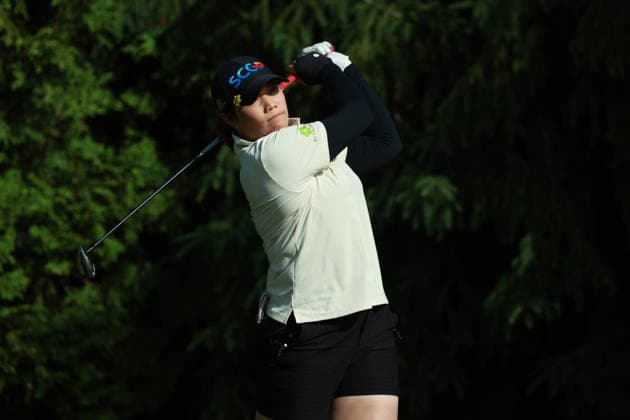 Dow Championship MIDLAND, MICHIGAN - JUNE 11: Ariya Jutanugarn of Thailand plays her tee shot on the sixth hole during the first round of the Dow Championship at Midland Country Club in Midland, Michigan, USA on Thursday, June 11, 2026. Midland Michigan United States  Copyright: xJorgexLemusx originalFilename:lemus-dowchamp260611_npFLL.jpg