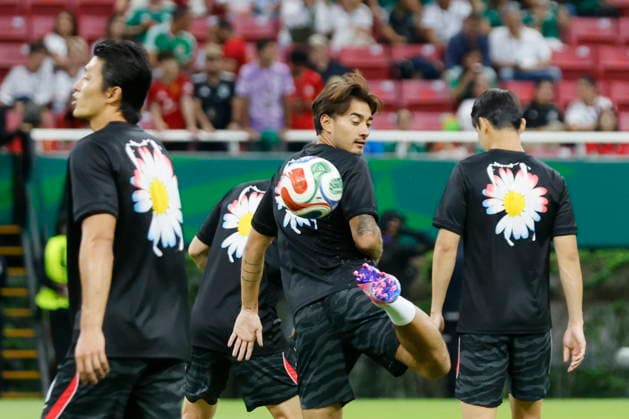 FIFA World Cup, WM, Weltmeisterschaft, Fussball 2026 - Group A - South Korea vs Czechia South Korea players warm up ahead of the FIFA World Cup 2026 Group A match between South Korea and Czechia in Guadalajara, Mexico, 11 June 2026. GUADALAJARA Mexico  Copyright: xFRANCISCOxGUASCOx