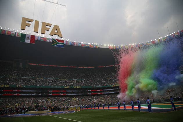 2026 FIFA World Cup, WM, Weltmeisterschaft, Fussball Opening Ceremony Performance during the 2026 FIFA World Cup opening ceremony at Estadio Azteca. on June 11, 2026 in Mexico City, Mexico. (Photo by Ismael Rosas Eyepix Group) Copyright: xIsmaelxRosas xEyepixxGroupx IR_11062026_186898