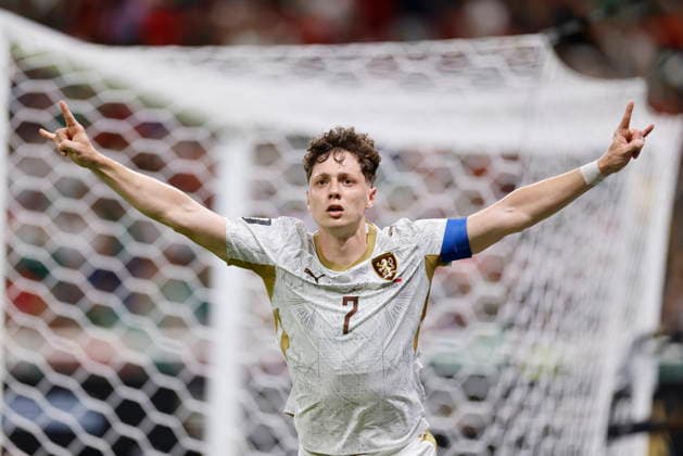 FIFA World Cup, WM, Weltmeisterschaft, Fussball 2026 - Group A - South Korea vs Czechia epaselect Ladislav Krejci of Czechia celebrates after scoring the 0-1 goal during the FIFA World Cup 2026 Group A match between South Korea and Czechia in Guadalajara, Mexico, 11 June 2026. GUADALAJARA Mexico  Copyright: xFRANCISCOxGUASCOx
