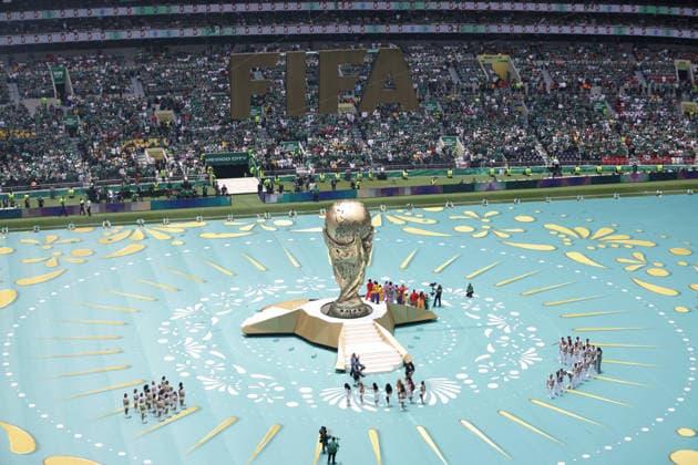 260612 -- MEXICO CITY, June 12, 2026 -- Artists perform during the opening ceremony of the 2026 FIFA World Cup, WM, Weltmeisterschaft, Fussball at Mexico City Stadium in Mexico City, Mexico, June 11, 2026. Photo by Xinhua SPMEXICO-MEXICO CITY-FOOTBALL-FIFA WORLD CUP-OPENING CEREMONY FranciscoxCanedo  (SP)MEXICO-MEXICO CITY-FOOTBALL-FIFA WORLD CUP-OPENING CEREMONY IMAGO FranciscoxCanedo  imago images 0858941363