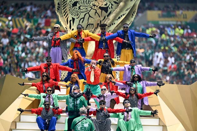 (260612) -- MEXICO CITY, June 12, 2026 -- Artists perform during the opening ceremony of the 2026 FIFA World Cup, WM, Weltmeisterschaft, Fussball at Mexico City Stadium in Mexico City, Mexico, June 11, 2026. ) (SP)MEXICO-MEXICO CITY-FOOTBALL-FIFA WORLD CUP-OPENING CEREMONY LixMuzi 