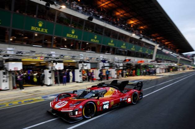 24 Heures du Mans automobile Alexandre Dimou ALEXPRESS MAXPPP - Ferrari 499P LMP1 Alessandro Pier Guidi - James Calado - Antonio Giovinazzi dans Hyperpole lors des 24H du Mans 2026 Alexandre Dimou Agence Alexpress 24 Hours of Le Mans automobile Le Mans France  Copyright: xALEXPRESS MAXPPPxAlexandrexDimoux DIM202606113621 DIM202606113621