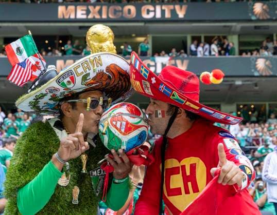 Football, 2026 FIFA World Cup, Mexico fans, - Highlights
