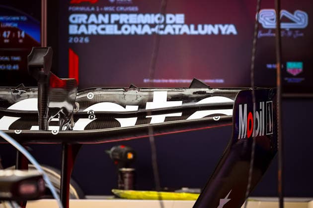 IPA85600188 - Red Bull technical details, during the Barcelona-Catalunya Grand Prix, Barcelona, June 11–14, 2026, Montmeló, 2026 Formula 1 World Championship, WM, Weltmeisterschaft  Copyright: xFedericoxBasile IPAxSportx xx 85600188