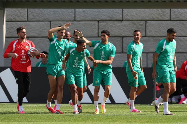 Football, FIFA World Cup 2026, Morocco national team, Training