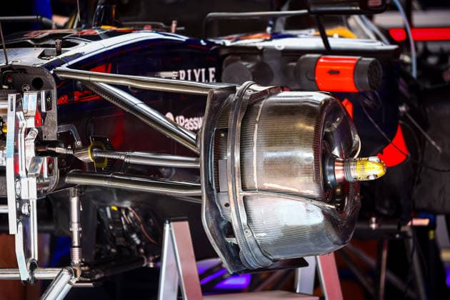 IPA85600201 - Red Bull Brakes Technical Details, during the Barcelona-Catalunya Grand Prix, Barcelona, June 11–14, 2026, Montmeló, 2026 Formula 1 World Championship, WM, Weltmeisterschaft  Copyright: xFedericoxBasile IPAxSportx xx 85600201