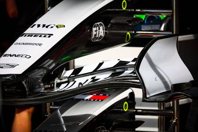 IPA85600391 - Technical details of the Cadillac front wing, during the Barcelona-Catalunya Grand Prix, Barcelona, June 11–14, 2026, Montmeló, 2026 Formula 1 World Championship, WM, Weltmeisterschaft  Copyright: xFedericoxBasile IPAxSportx xx 85600391