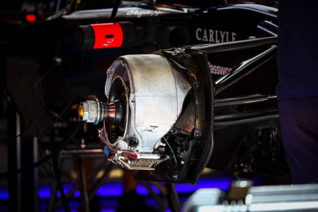 MOTORSPORTS - Formula 1 - 2026 Barcelona-Catalunya Grand Prix Photo by IPA ABACAPRESS.COM85600183 - Red Bull Brakes technical details, during the Barcelona-Catalunya Grand Prix, Barcelona, June 11–14, 2026, Montmeló, 2026 Formula 1 World Championship, WM, Weltmeisterschaft Spain Spain  Copyright: xIPAxSport ABACAx