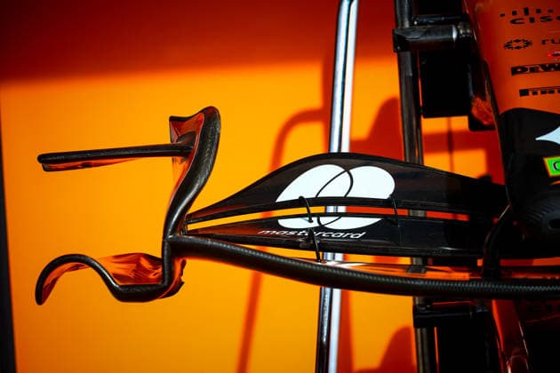 MOTORSPORTS - Formula 1 - 2026 Barcelona-Catalunya Grand Prix Photo by IPA ABACAPRESS.COM85600185 - McLaren technical details, during the Barcelona-Catalunya Grand Prix, Barcelona, June 11–14, 2026, Montmeló, 2026 Formula 1 World Championship, WM, Weltmeisterschaft Spain Spain  Copyright: xIPAxSport ABACAx