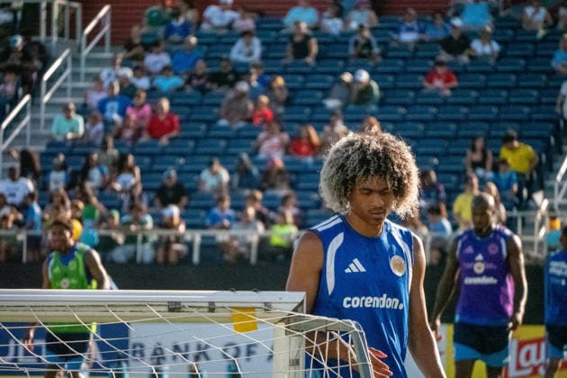 Fußball, FIFA WM 2026, Nationalteam Curacao, Training June 11, 2026, Boca Raton, Fl, USA: CuraoÂßao players leave the field after completing a World Cup training session in Boca Raton. Boca Raton USA - ZUMAc343 0858955125st Copyright: xChrisxBeckettx