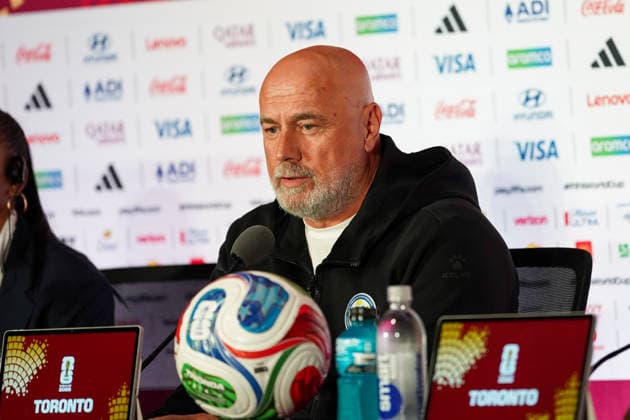 Bosnia and Herzegovina MD-1 press conference, PK, Pressekonferenz - 2026 FIFA World Cup, WM, Weltmeisterschaft, Fussball Sergej BARBAREZ Head Coach of Bosnia and Herzegovina during the 2026 FIFA World Cup press conference one day before the match between Canada and Bosnia and Herzegovina at Toronto Stadium. on June 11, 2026 in Toronto, Canada. Toronto Ontario Canada Copyright: xLeonardoxRamirezx