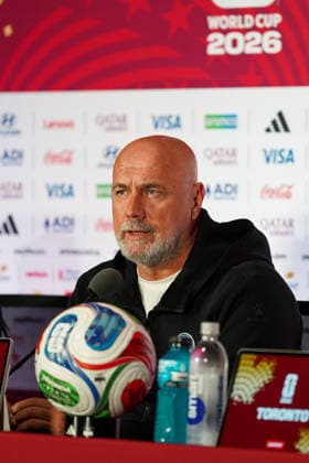 Bosnia and Herzegovina MD-1 press conference, PK, Pressekonferenz - 2026 FIFA World Cup, WM, Weltmeisterschaft, Fussball Sergej BARBAREZ Head Coach of Bosnia and Herzegovina during the 2026 FIFA World Cup press conference one day before the match between Canada and Bosnia and Herzegovina at Toronto Stadium. on June 11, 2026 in Toronto, Canada. Toronto Ontario Canada Copyright: xLeonardoxRamirezx