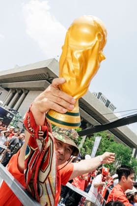 June 12, 2026, Seoul, Seoul, South Korea Fans gather at Gwanghwamun Square in Seoul to cheer on South Korea during the FIFA World Cup 2026 Group A match against the Czech Republic Fans Watch South Korea Play Czech Republic In Seoul  - ZUMAm346 0858964240st Copyright: xSuhxJeenxMoonx