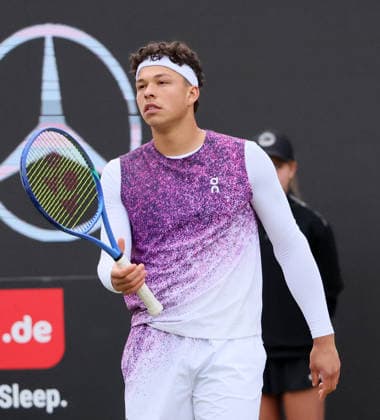 11 06 2026, Boss Open 2026, ATP Tour 250 Stuttgart, TTC Weissenhof, Tennis, Sport, in the picture Ben Shelton USA