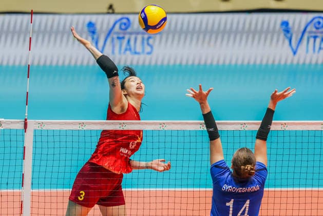Volleyball, Women, AVC Womens Cup, Vietnam - Kazakhstan