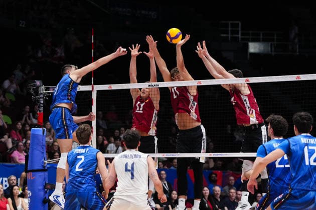Volleyball, Nations League, Germany - Italy
