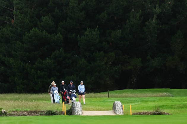 REPRO FREE *PRESS RELEASE NO REPRODUCTION FEE* EDITORIAL USE ONLY East of Ireland Women s Amateur Open, Woodbrook Golf Club, Dublin 12 6 2026 Aideen Walsh, Holly Hamilton and Anna Dawson Aideen Walsh, Holly Hamilton and Anna Dawson 12 6 2026  Copyright: x INPHO BryanxKeanex BK1_0856 copy