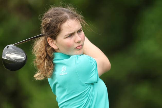 REPRO FREE *PRESS RELEASE NO REPRODUCTION FEE* EDITORIAL USE ONLY East of Ireland Women s Amateur Open, Woodbrook Golf Club, Dublin 12 6 2026 Maddie Armstrong Maddie Armstrong 12 6 2026  Copyright: x INPHO BryanxKeanex BK1_3813 copy