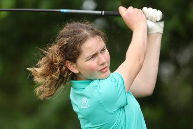 REPRO FREE *PRESS RELEASE NO REPRODUCTION FEE* EDITORIAL USE ONLY East of Ireland Women s Amateur Open, Woodbrook Golf Club, Dublin 12 6 2026 Maddie Armstrong Maddie Armstrong 12 6 2026  Copyright: x INPHO BryanxKeanex BK1_3859 copy