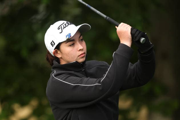 REPRO FREE *PRESS RELEASE NO REPRODUCTION FEE* EDITORIAL USE ONLY East of Ireland Women s Amateur Open, Woodbrook Golf Club, Dublin 12 6 2026 Isabella Shannon Hernandez Isabella Shannon Hernandez 12 6 2026  Copyright: x INPHO BryanxKeanex BK1_9302 copy