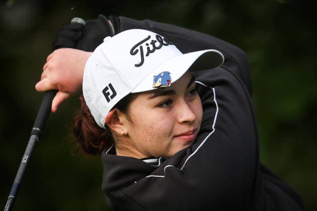 REPRO FREE *PRESS RELEASE NO REPRODUCTION FEE* EDITORIAL USE ONLY East of Ireland Women s Amateur Open, Woodbrook Golf Club, Dublin 12 6 2026 Isabella Shannon Hernandez Isabella Shannon Hernandez 12 6 2026  Copyright: x INPHO BryanxKeanex BK1_9372 copy