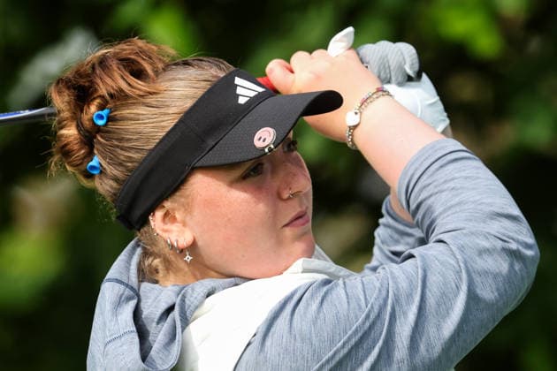 REPRO FREE *PRESS RELEASE NO REPRODUCTION FEE* EDITORIAL USE ONLY East of Ireland Women s Amateur Open, Woodbrook Golf Club, Dublin 12 6 2026 Charlie Maxwell Charlie Maxwell 12 6 2026  Copyright: x INPHO BryanxKeanex BK1_4836 copy