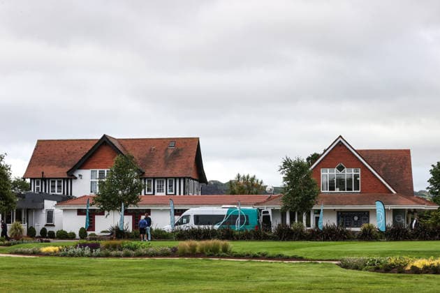 REPRO FREE *PRESS RELEASE NO REPRODUCTION FEE* EDITORIAL USE ONLY East of Ireland Women s Amateur Open, Woodbrook Golf Club, Dublin 12 6 2026 A view of the clubhouse A view of the clubhouse 12 6 2026  Copyright: x INPHO BryanxKeanex CU9I3399 copy