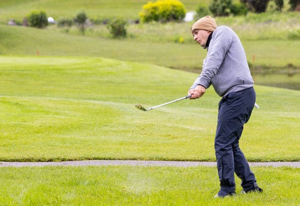 GOLF - Interwetten Open HAUS,AUSTRIA,12.JUN.26 - GOLF - HotelPlanner Tour, Interwetten Open, Golfclub Schladming. Image shows Tobias EdŽn (SWE).  GEPAxpictures xHaraldxSteiner