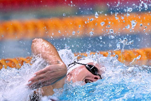 SWIMMING AUSTRALIAN TRIALS, Shayna Jack in action during the Women s 100m Freestyle on day 5 of the 2026 Australian Swimming Trials at Sydney Olympic Park Aquatic Centre in Sydney, Friday, June 12, 2026. ( NO ARCHIVING, EDITORIAL USE ONLY SYDNEY NEW SOUTH WALES AUSTRALIA  Copyright: xDEANxLEWINSx 20260612167608143886