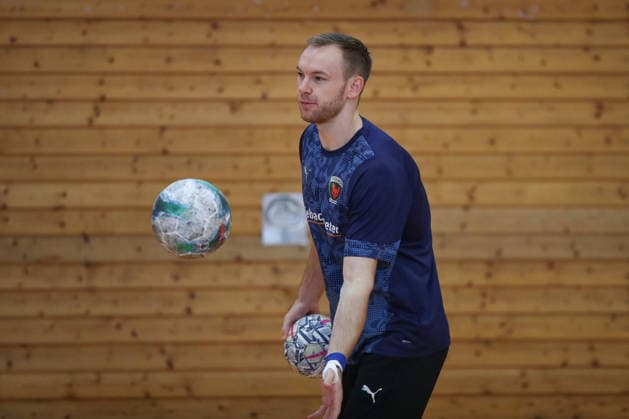 12 06 2026, xtgx, Handball, EHF Champions League, Final training Füchse Berlin v l Mathias Gidsel Berlin, 19 Cologne
