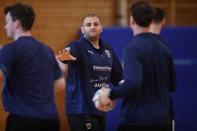12 06 2026, xtgx, Handball, EHF Champions League, Final training Füchse Berlin v l Dejan Milosavljev Berlin, 96 Koeln