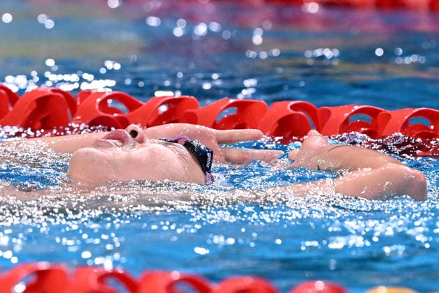SWIMMING AUSTRALIAN TRIALS, Se-Bom Lee reacts after winning the Men s 200m Backstroke on day 5 of the 2026 Australian Swimming Trials at Sydney Olympic Park Aquatic Centre in Sydney, Friday, June 12, 2026. ( NO ARCHIVING, EDITORIAL USE ONLY SYDNEY NEW SOUTH WALES AUSTRALIA  Copyright: xDEANxLEWINSx 20260612181646847021