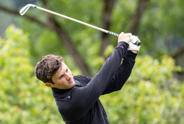 GOLF - Interwetten Open HAUS,AUSTRIA,12.JUN.26 - GOLF - HotelPlanner Tour, Interwetten Open, Golfclub Schladming. Image shows Andrea Romano (ITA).  GEPAxpictures xHaraldxSteiner