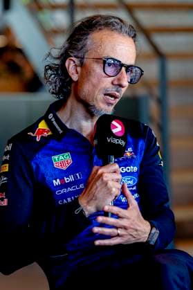 BARCELONA Oracle Red Bull Racing Team Principal Laurent Mekies during the Formula 1 Spain Catalonia at the Circuit de Barcelona Catalunya on June 12, 2026 in Barcelona, Spain Photo by DeFodi Images
