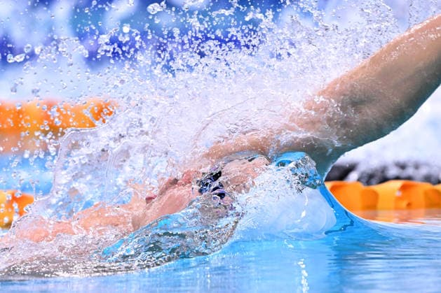 SWIMMING AUSTRALIAN TRIALS, Se-Bom Lee in action during the Men s 200m Backstroke on day 5 of the 2026 Australian Swimming Trials at Sydney Olympic Park Aquatic Centre in Sydney, Friday, June 12, 2026. ( NO ARCHIVING, EDITORIAL USE ONLY SYDNEY NEW SOUTH WALES AUSTRALIA  Copyright: xDEANxLEWINSx 20260612141968531345