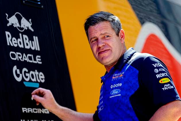 BARCELONA Greg Reeson of the Red Bull Racing Formula 1 team during the Formula 1 Spain Catalonia at the Circuit de Barcelona Catalunya on June 12, 2026 in Barcelona, Spain Photo by DeFodi Images