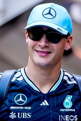 BARCELONA Formula 1 driver George Russell of Mercedes AMG Petronas Formula One Team during the Formula 1 Spain Catalonia at the Circuit de Barcelona Catalunya on June 12, 2026 in Barcelona, Spain Photo by DeFodi Images