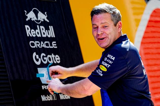 BARCELONA Greg Reeson of the Red Bull Racing Formula 1 team during the Formula 1 Spain Catalonia at the Circuit de Barcelona Catalunya on June 12, 2026 in Barcelona, Spain Photo by DeFodi Images