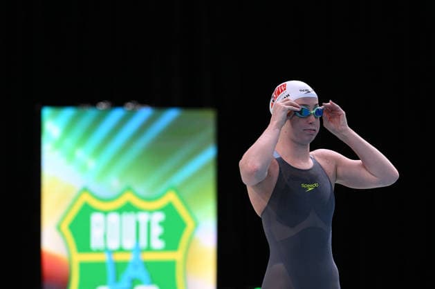 SWIMMING AUSTRALIAN TRIALS, Mollie O™Callaghan during the Women s 100m Freestyle during the Women s 100m Freestyle on day 5 of the 2026 Australian Swimming Trials at Sydney Olympic Park Aquatic Centre in Sydney, Friday, June 12, 2026. ( NO ARCHIVING, EDITORIAL USE ONLY SYDNEY NEW SOUTH WALES AUSTRALIA  Copyright: xDEANxLEWINSx 20260612168783693466