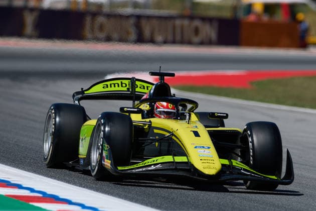 Formula 2 Championship - Round 5 Barcelona - Practice & Qualifying Rafael Camara of Brazil and Invicta Racing (1) on track during practice ahead of Round 5 Barcelona of the Formula 2 Championship at Circuit de Barcelona-Catalunya on June 12, 2026, in Barcelona, Spain. Barcelona Circuit de Barcelona-Catalunya Catalunya Spain RL_F1GPBCN_2K26_000100 Copyright: xRicardoxLarreinax