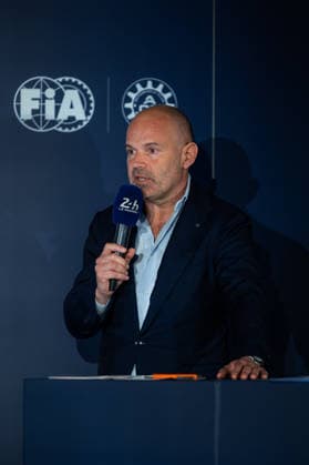 24 HEURES DU MANS 2026 - FRIDAY LEQUIEN FrÃ dÃ ric (fra), CEO of the FIA World Endurance Championship, portrait at the ACO press conference, PK, Pressekonferenz during the 24 Hours of Le Mans 2026, 4th round of the 2026 FIA World Endurance Championship, on June 12, 2026 on the Circuit des 24 Heures du Mans in Le Mans, France -  Copyright: xGERMAINxHAZARDx
